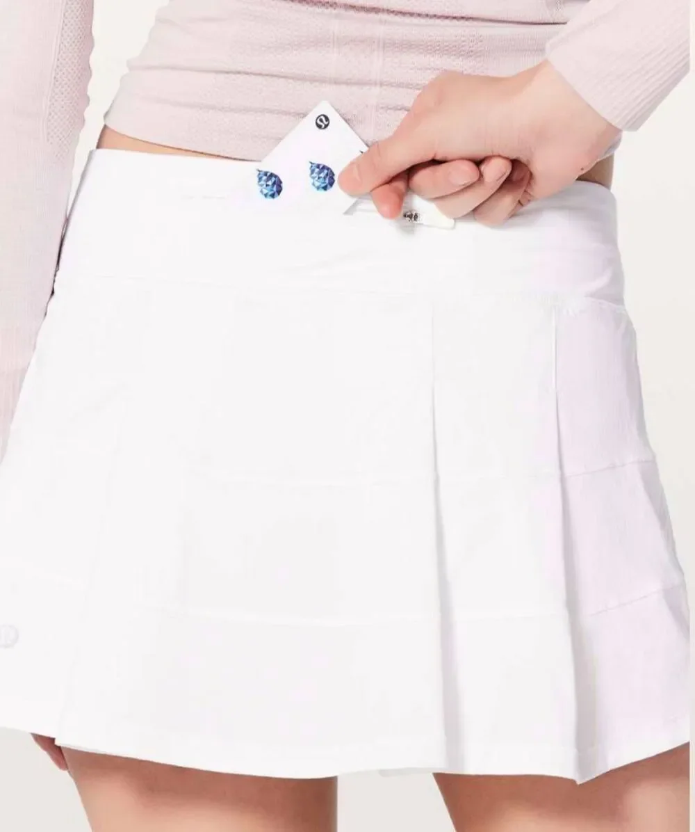 LULULEMON ATHLETICA Pace Rival Skirt (Regular) 4-Way Stretch 13' Size 6